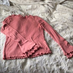 H&M flare sleeve top